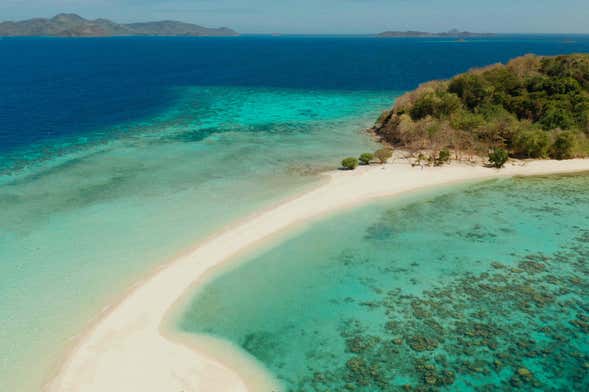 Visite des îles Malcapuya, Ditaytayan et Coco