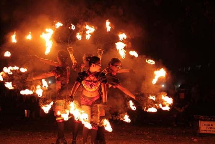 Fire dance