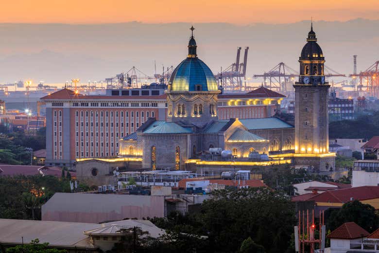 Sunset over Intramuros