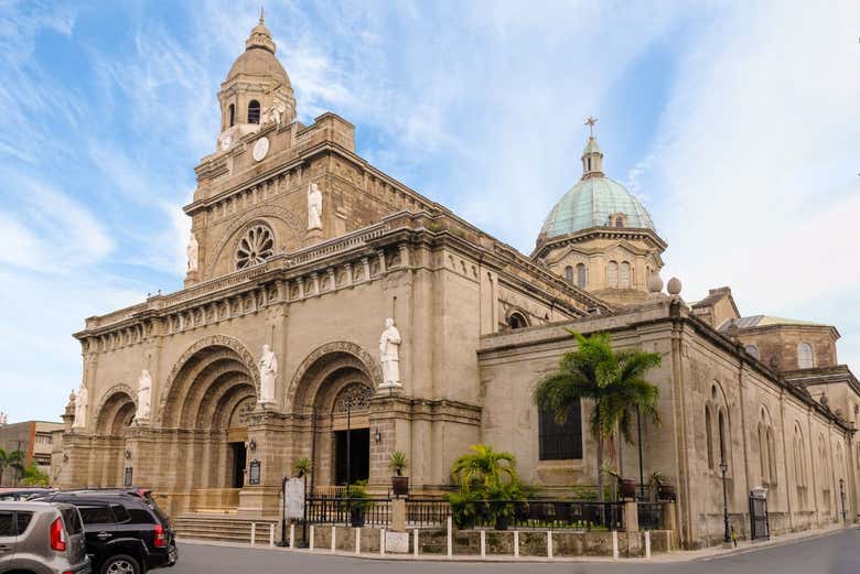 Manila Cathedral in Intramuros