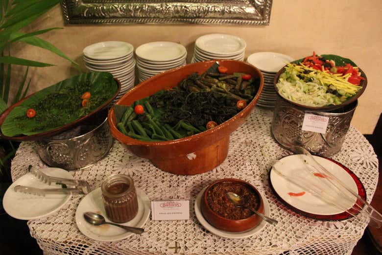 Cena tipo buffet