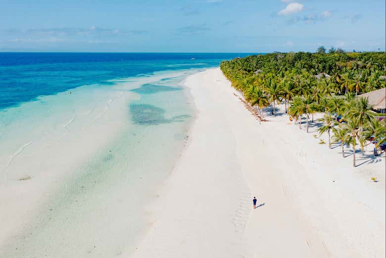 Alona Beach en Bohol