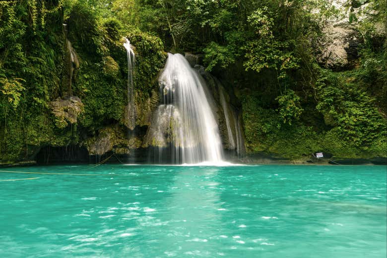 Cascadas Kawasan en Cebú