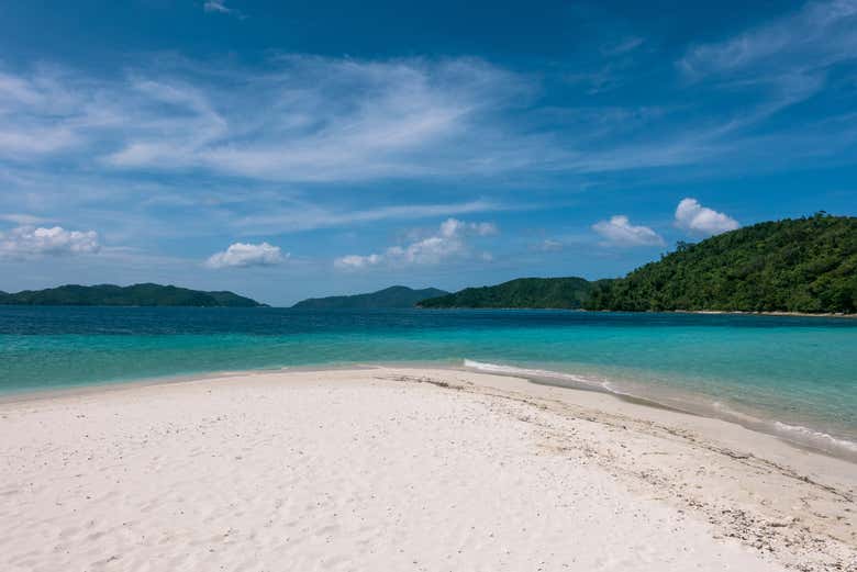 Playa en Port Barton