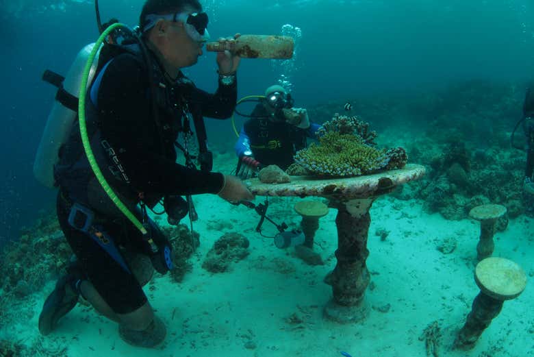 Scuba diving in the Philippines