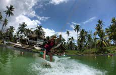 Wakeboarding in Siargao Wakepark