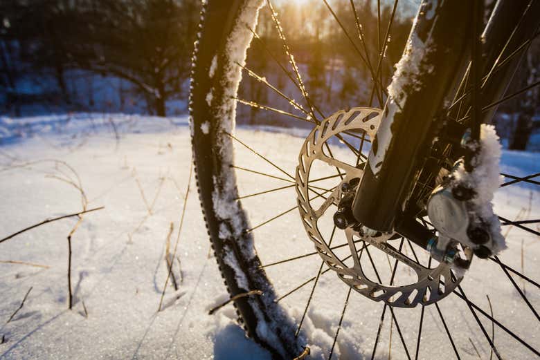 Roda da bicicleta elétrica