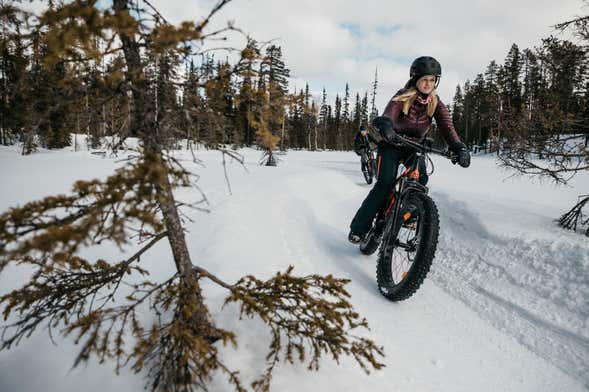 Balade à vélo électrique dans Pallas-Yllästunturi