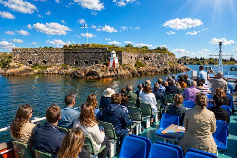 Você terá as vistas panorâmicas dos arredores de Helsinki