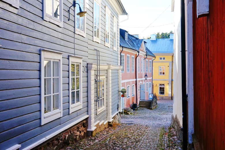 Centro histórico de Porvoo