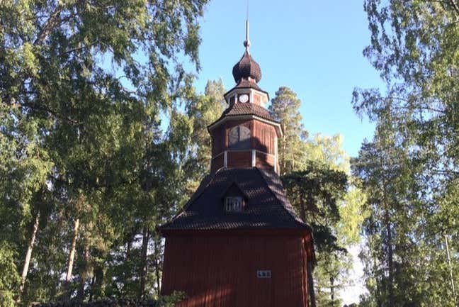 Construcciones en la isla de Seurasaari