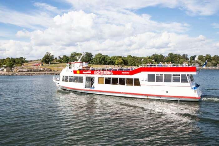 Crucero con el que recorreremos Helsinki