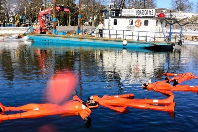Floating in Helsinki