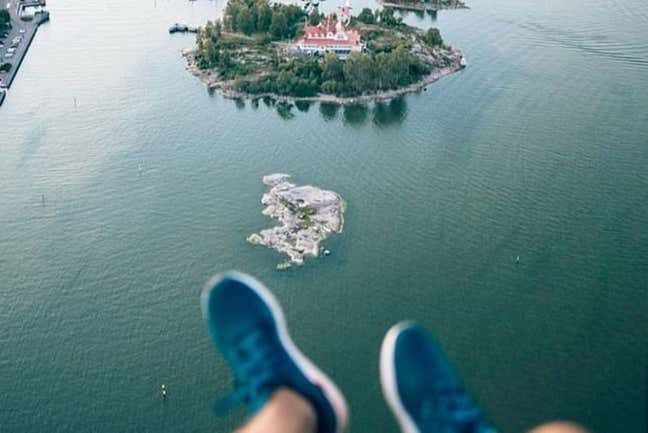 Sobrevolando Helsinki