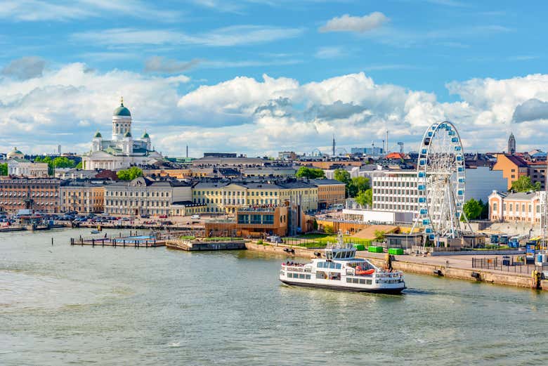 Panorâmica de Helsinki