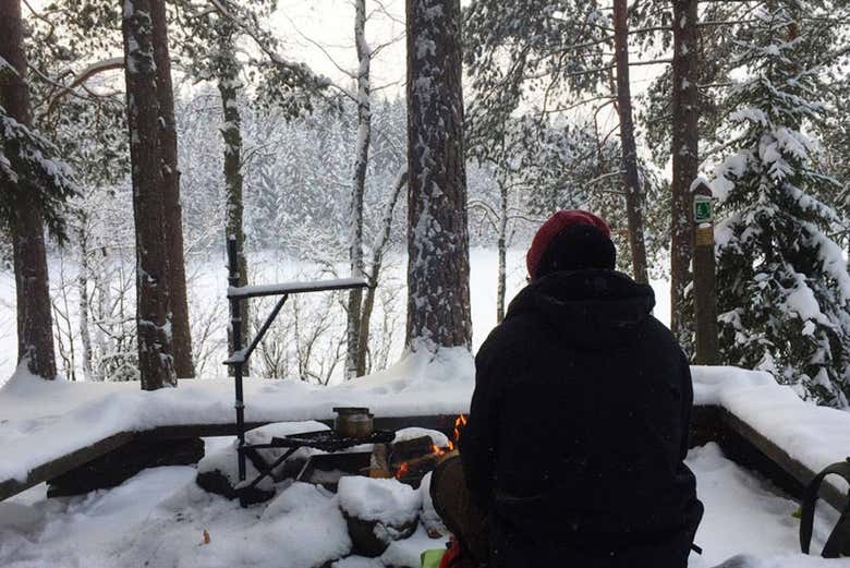 Encendiendo el fuego