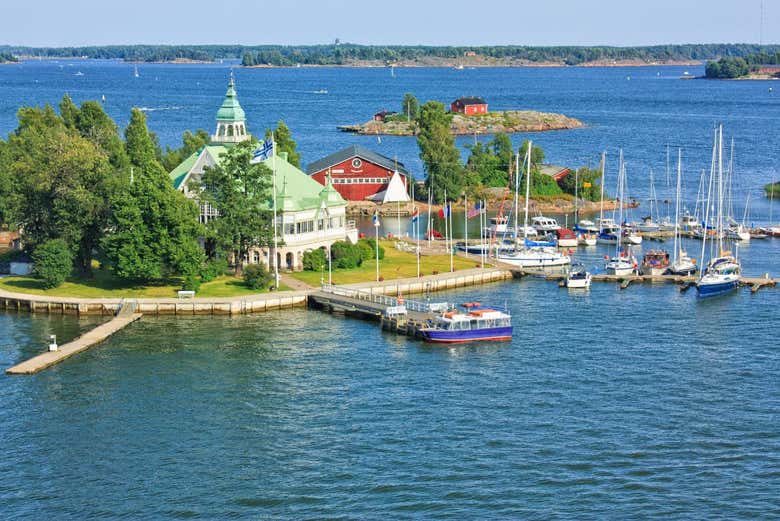 Islas situadas frente a la costa de Helsinki