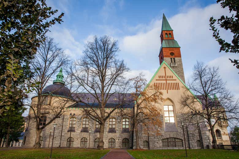 Museo Nacional de Finlandia, en Helsinki