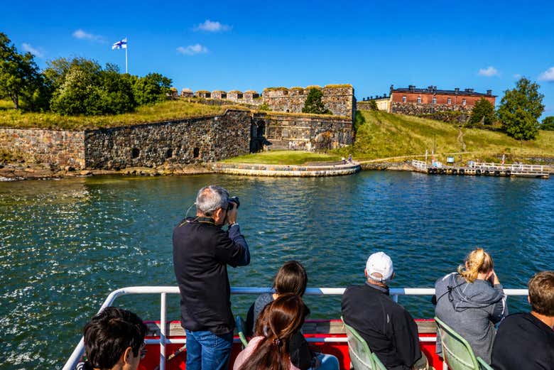 ¡Sacaréis fotos inmejorables de la fortaleza Suomenlinna!