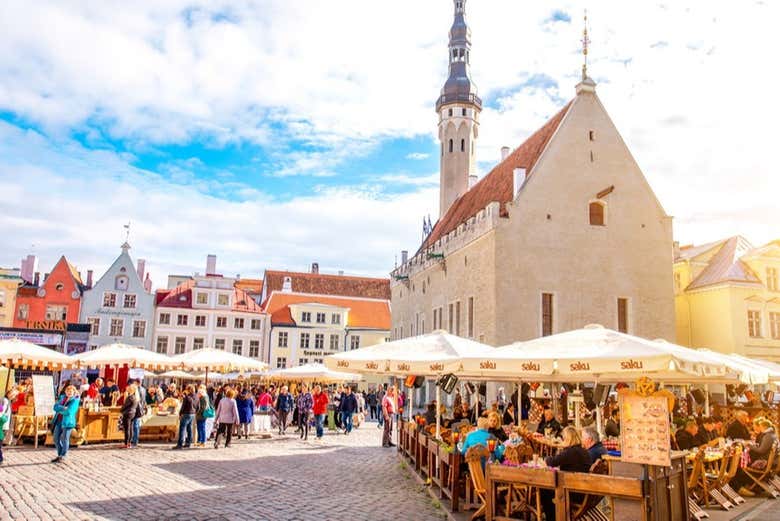 Plaza de la Ciudad Vieja de Tallin