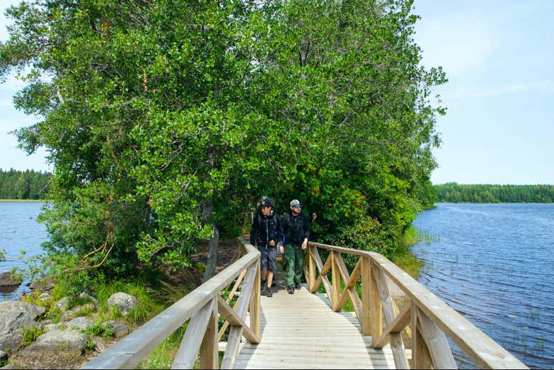 Lakes in the national park