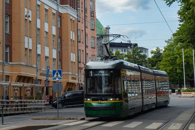 El tranvía de Helsinki