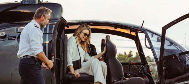 Passeio de helicóptero por Helsinki