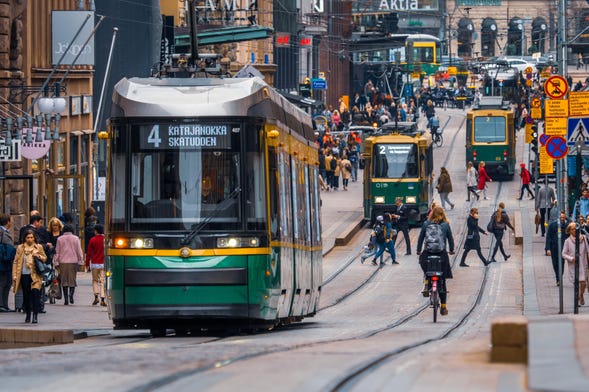 Tour di Helsinki in tram