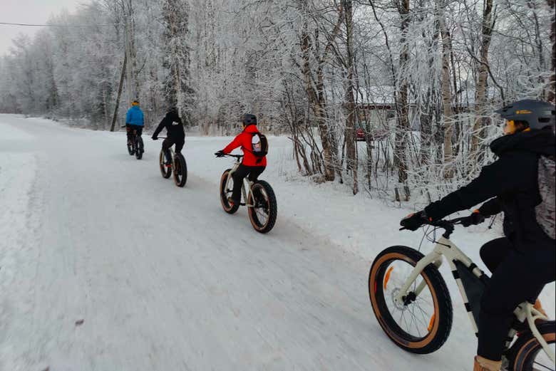 Tour in fat bike ad Ivalo