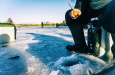 Pêche sur glace sur le lac Rahajärvi