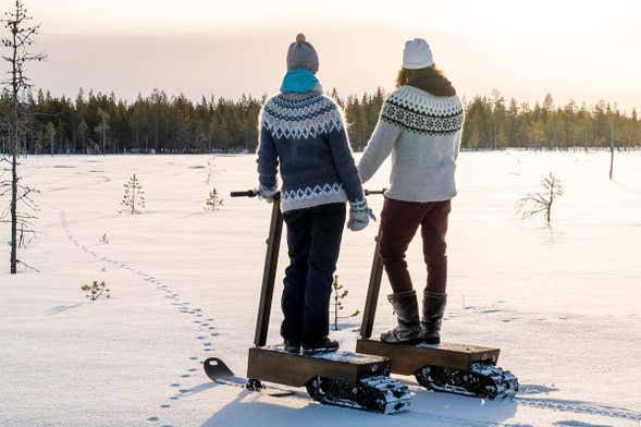 Ivalo Snow Scooter Tour