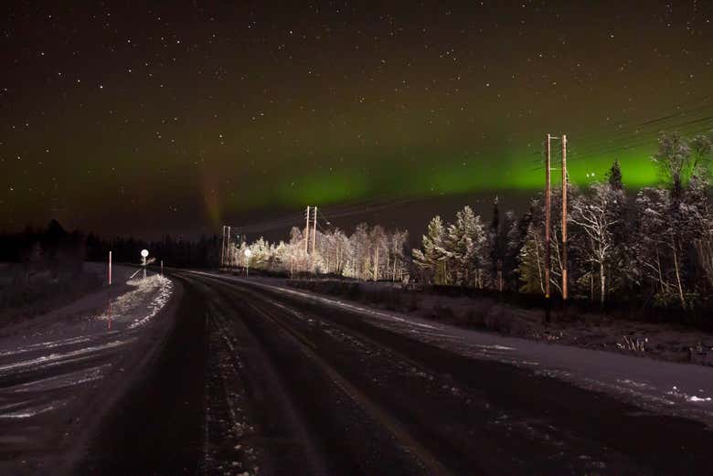En busca de la aurora boreal
