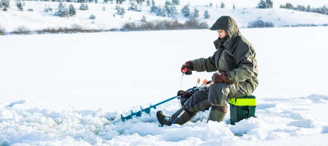 Pêche sur glace à Kittilä
