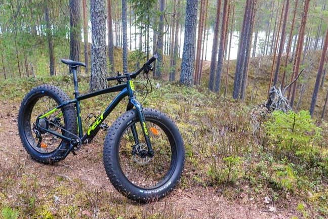 Una fat bike a Kuusa