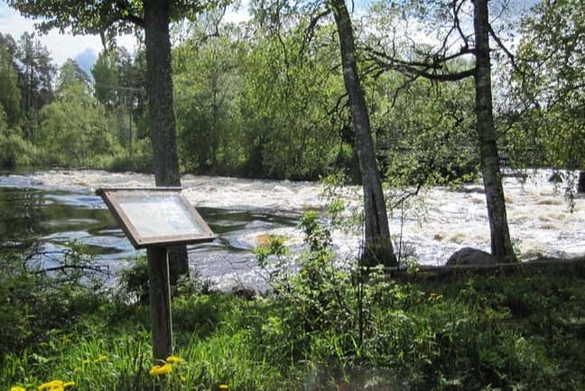 Vedute del fiume Kuusaankoski