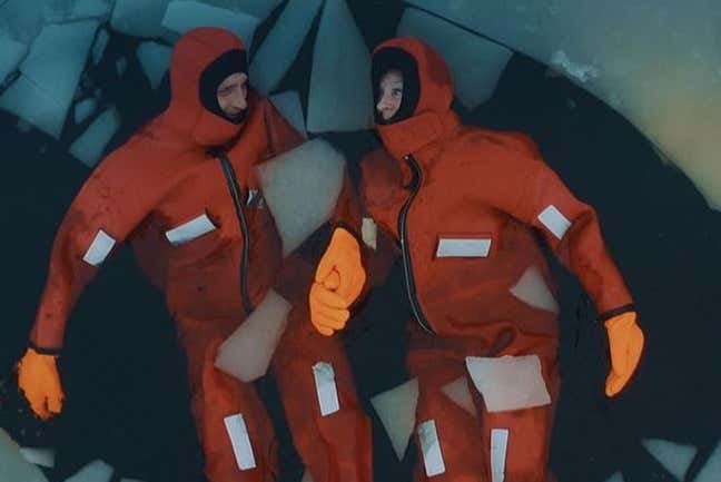 Galleggiando sul ghiaccio