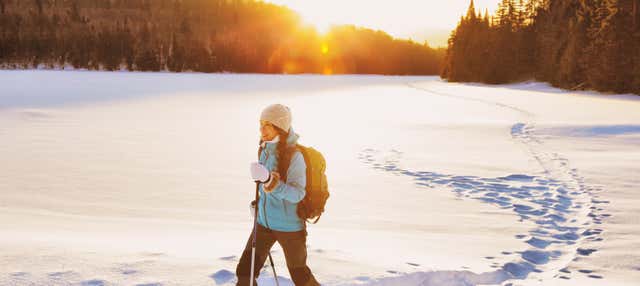 Passeio com raquetes de neve por Levi