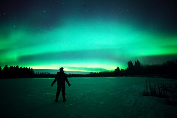 Farm Northern Lights Experience from Levi