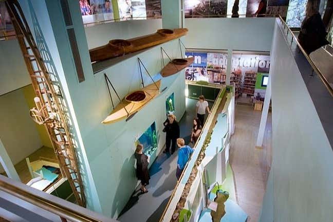 Interior del museo Arktikum