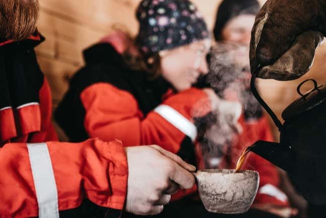 Una bevanda calda per ristorarci