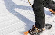 Passeio com raquetes de neve