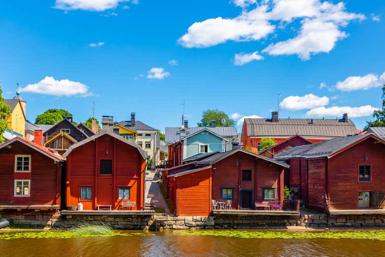 Casas típicas de Porvoo