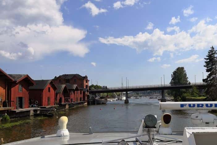 Passeio de barco por Porvoo