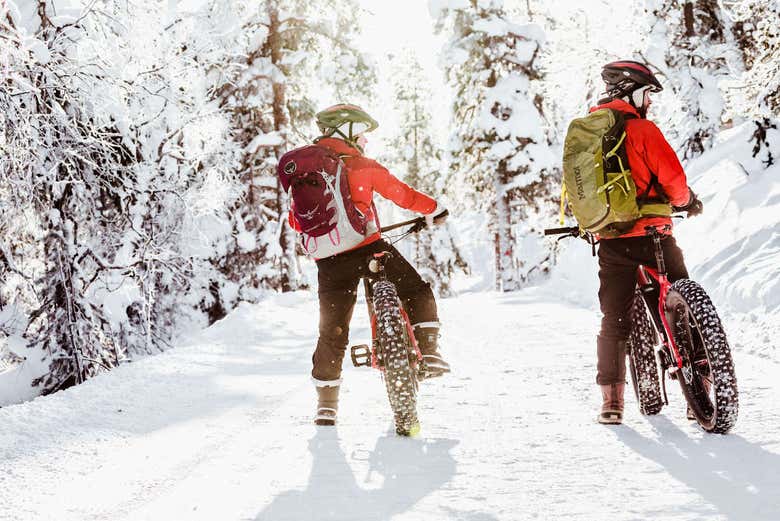 Tour in bicicletta elettrica del Parco Pyhä-Luosto