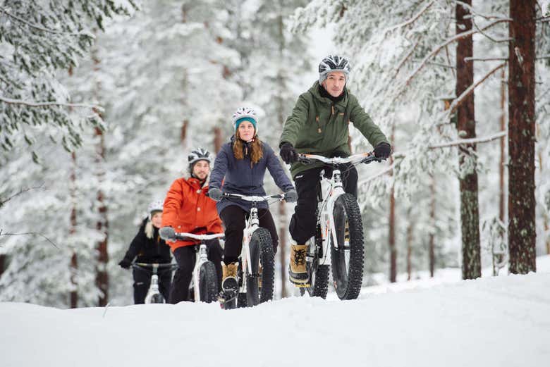 Tour del Parco Nazionale di Pyhä-Luosto in bicicletta