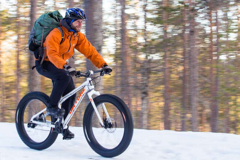 Tour di Pyhä-Luosto in bicicletta