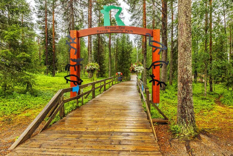 Entrada del Ranua Wildlife Park