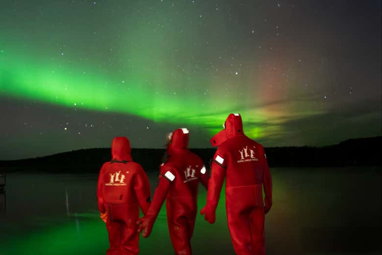 Contemplez les aurores boréales