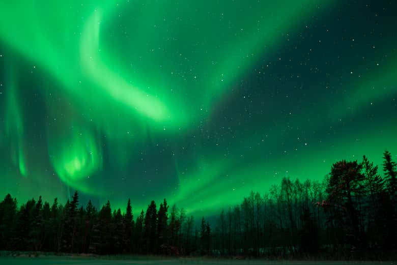 Disfrutaréis de las luces del norte