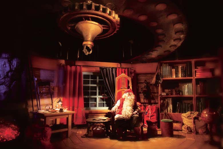 Conoceréis en persona a Papá Noel en su despacho oficial